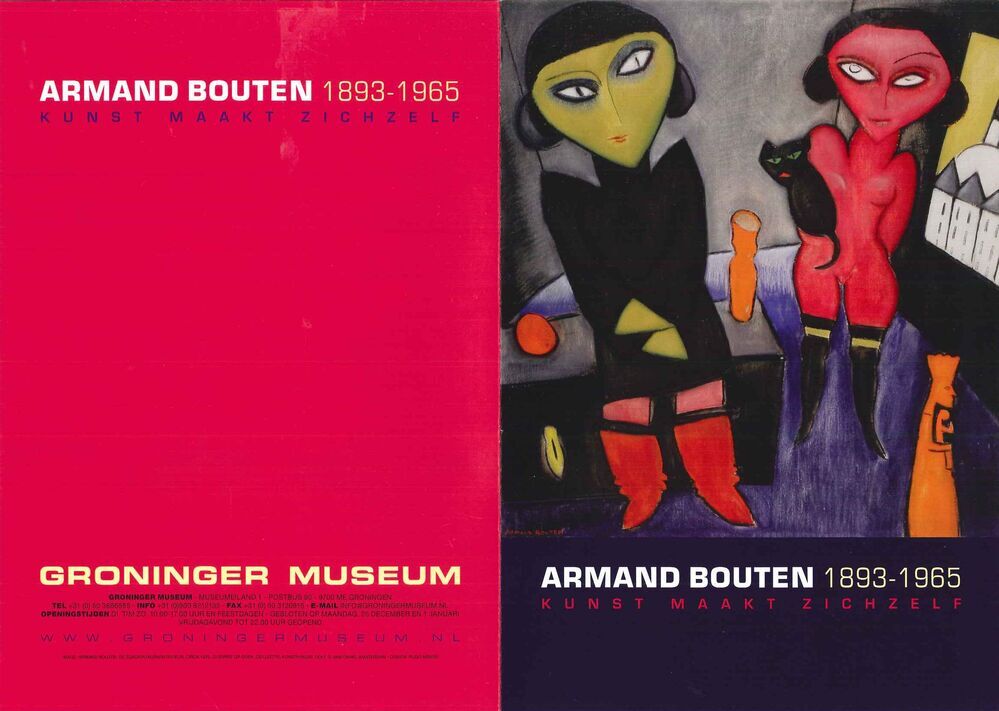 Tentoonstelling in Groninger Museum: Armand Bouten 1893-1965 kunst maakt zichzelf